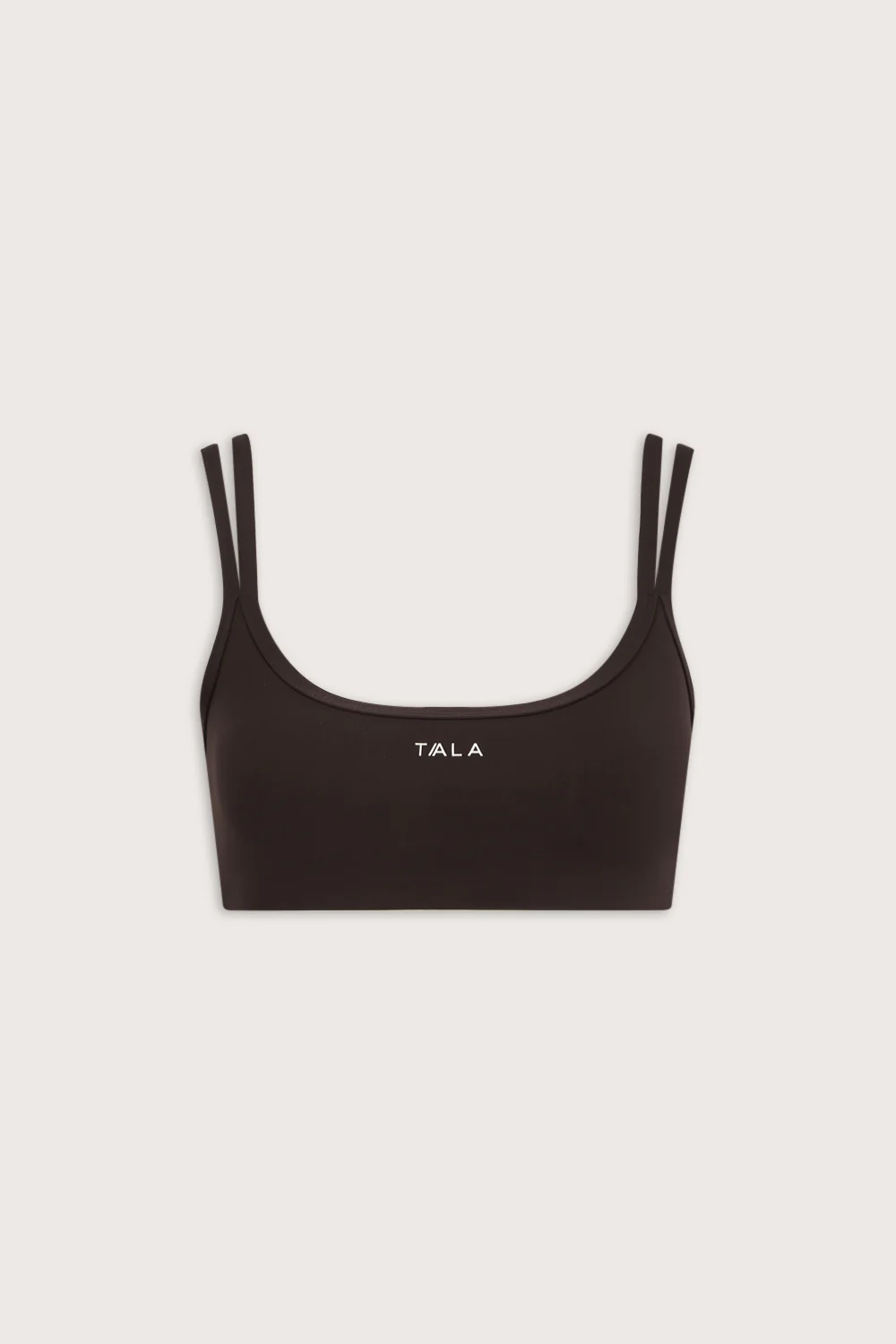 SkinLuxe Bandeau Cross Over Sports Bra - Americano - Image 2