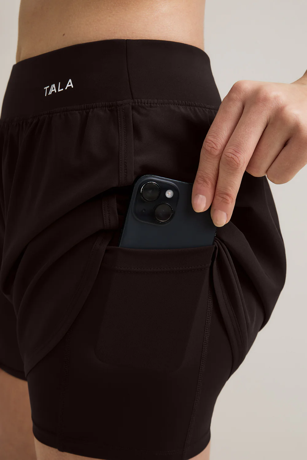 SkinLuxe Built-In 2In1 Short - Americano - Image 6