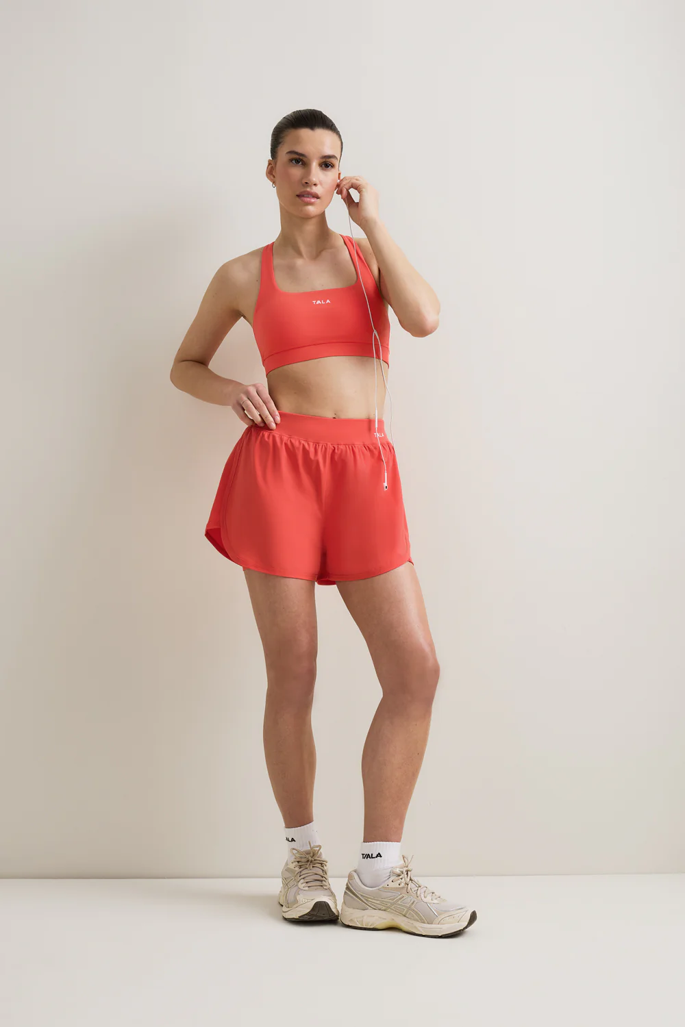 SkinLuxe Built-In 2In1 Short - Coral - Image 3