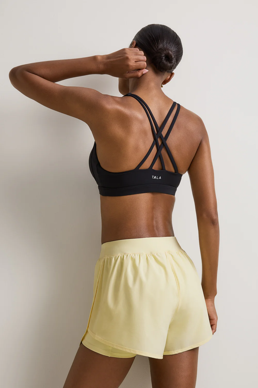 SkinLuxe Built-In 2In1 Short - Lemon Yellow - Image 4