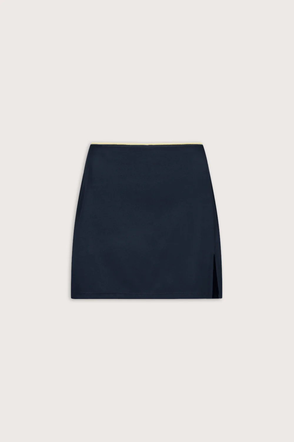 SkinLuxe Contrast Piping Mini Skort - Midnight Navy - Image 2