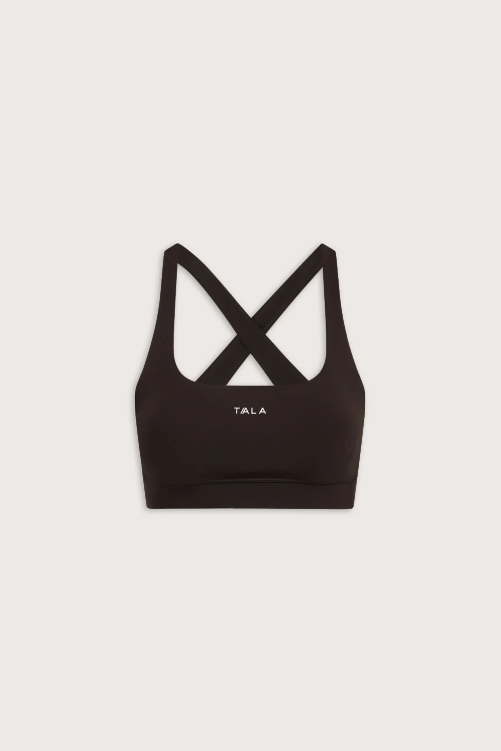 SkinLuxe Cross Back Sports Bra - Americano - Image 2