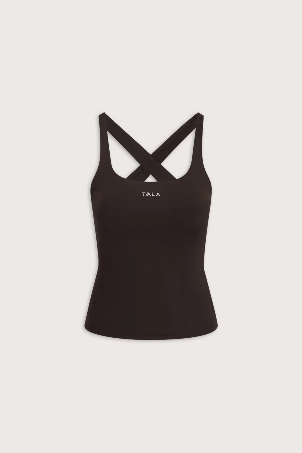 SkinLuxe Cross Back Vest - Americano - Image 2