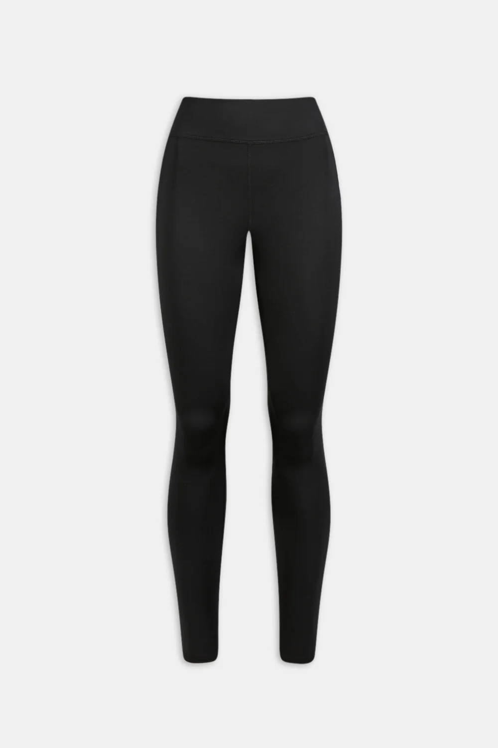 SkinLuxe Fleece High Waisted Legging - Shadow Black - Image 2