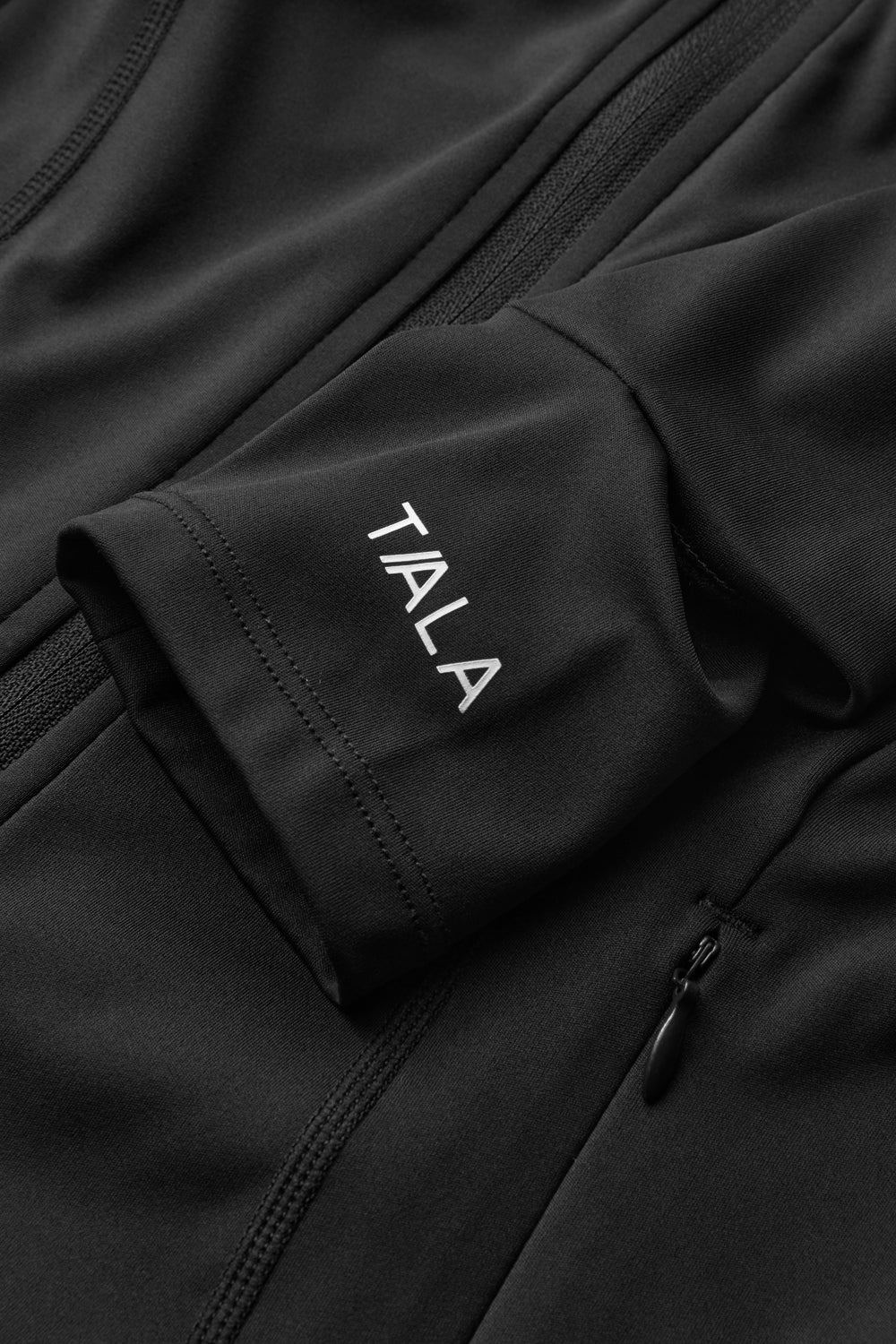SkinLuxe Hooded Running Jacket - Black - Image 7