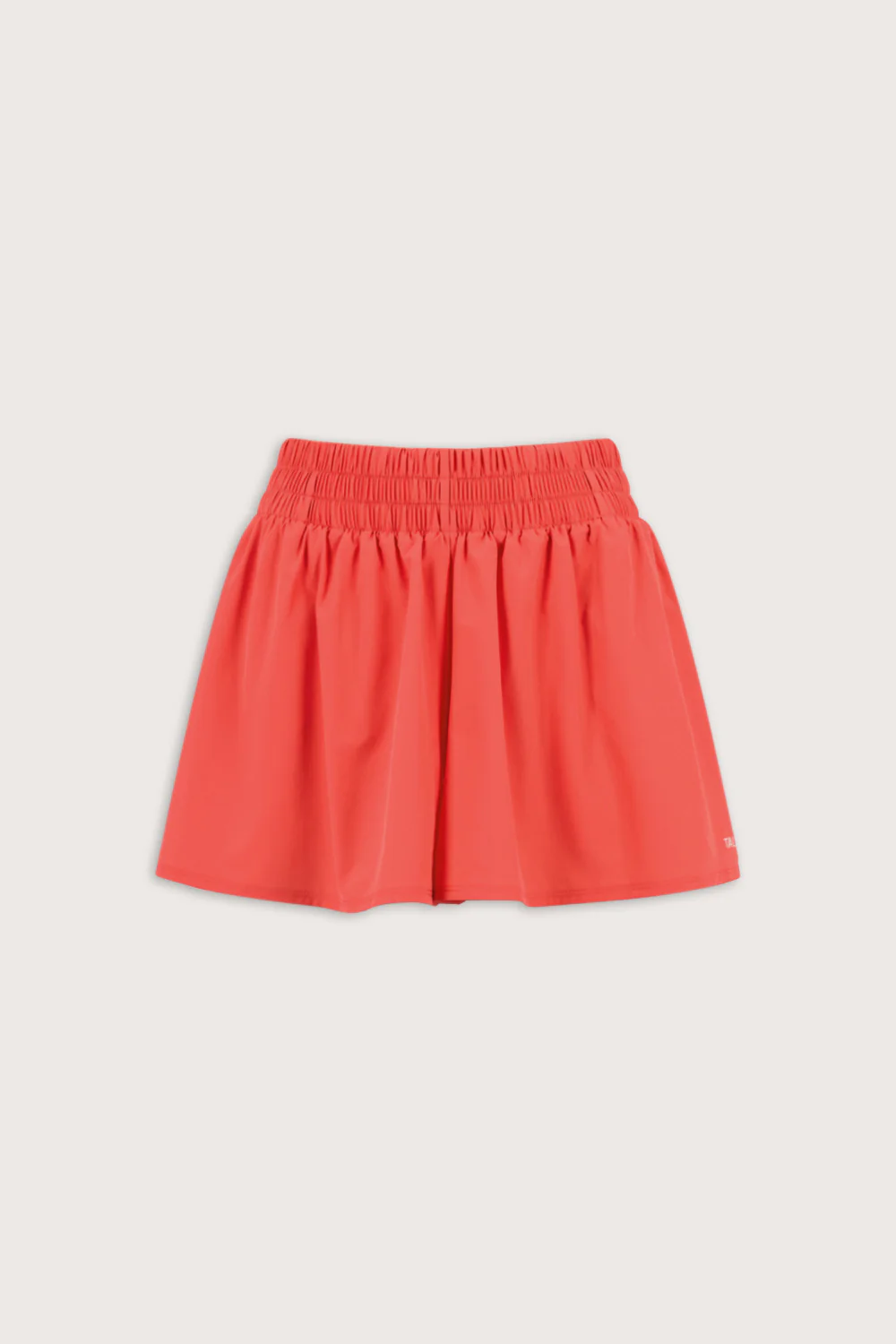 SkinLuxe Ruched Waist Floaty Short - Coral - Image 2