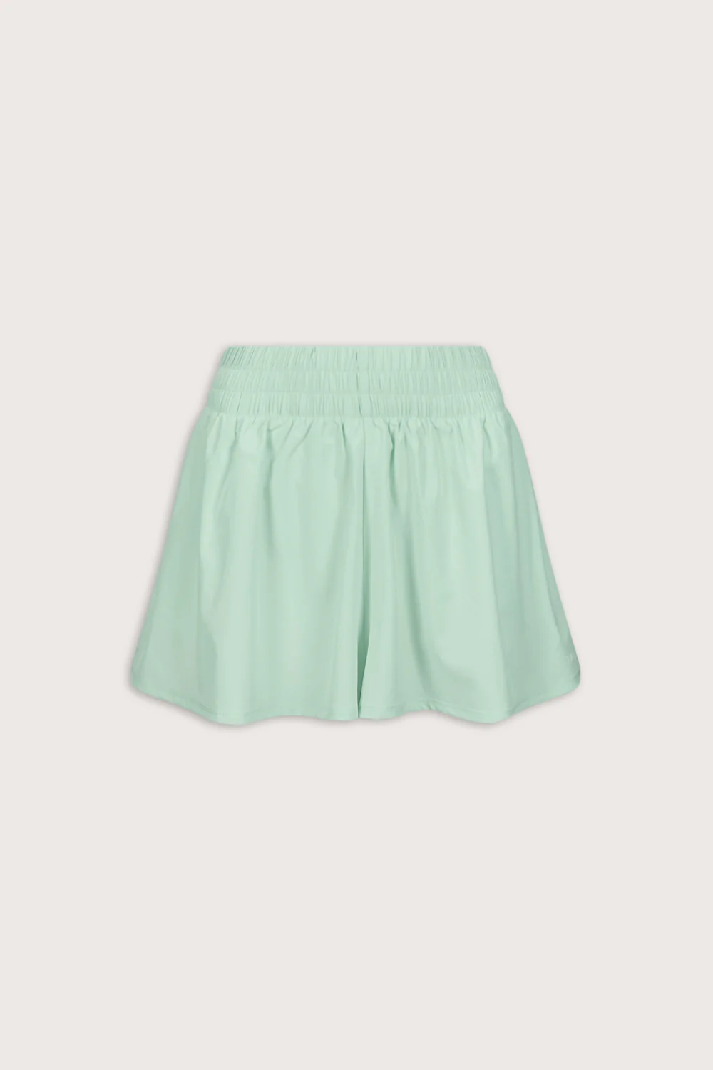 SkinLuxe Ruched Waist Floaty Short - Soft Mint - Image 2