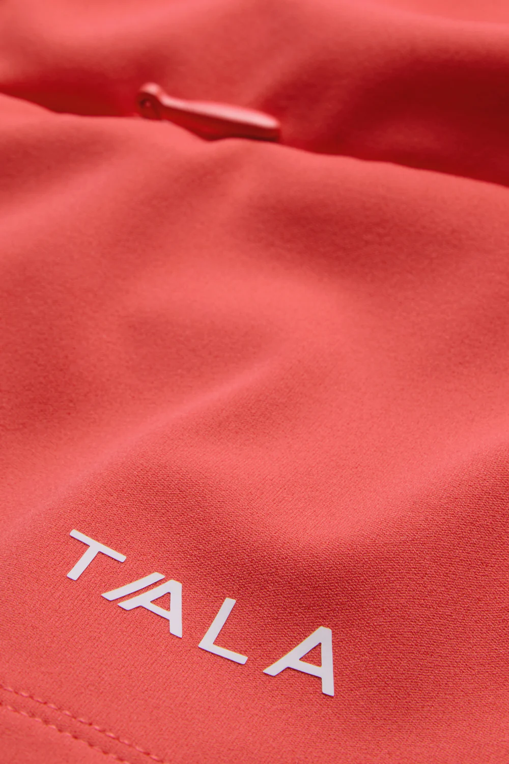 SkinLuxe Sleeveless Zip Through Running Top - Coral - Image 6
