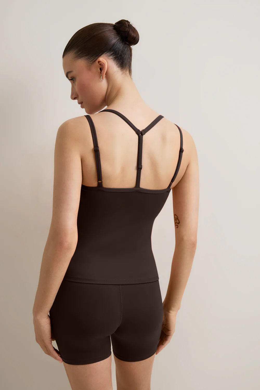 SkinLuxe Split Strap Vest - Americano - Image 3