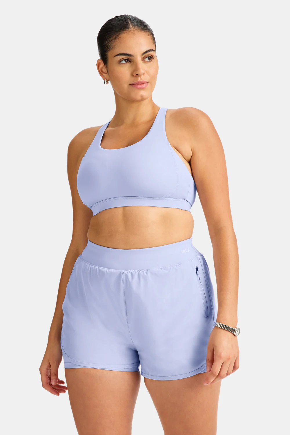 SkinLuxe Tank Sports Bra - Lilac - Image 7