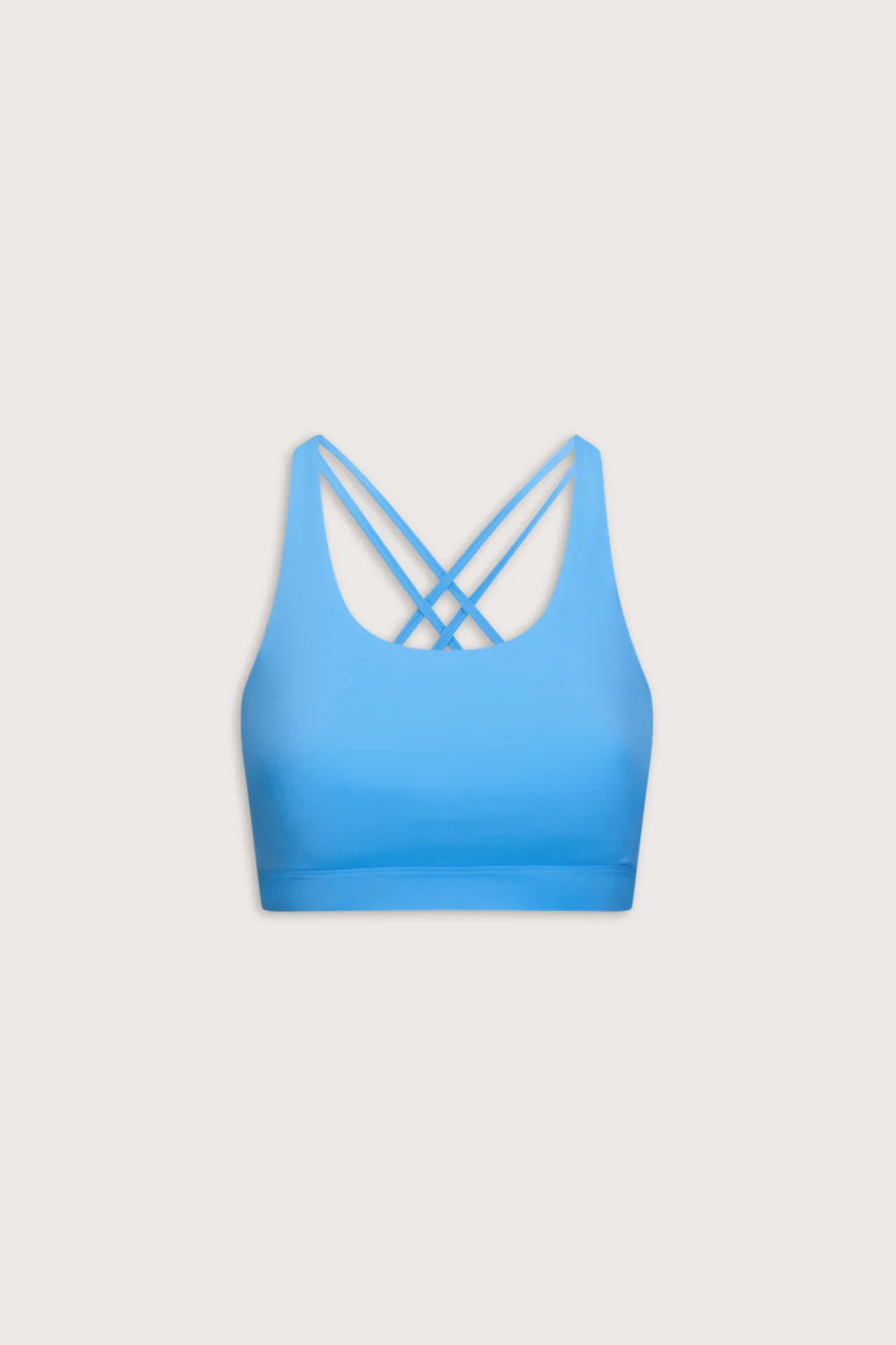 SkinLuxe Tank Sports Bra - Sky Blue - Image 2