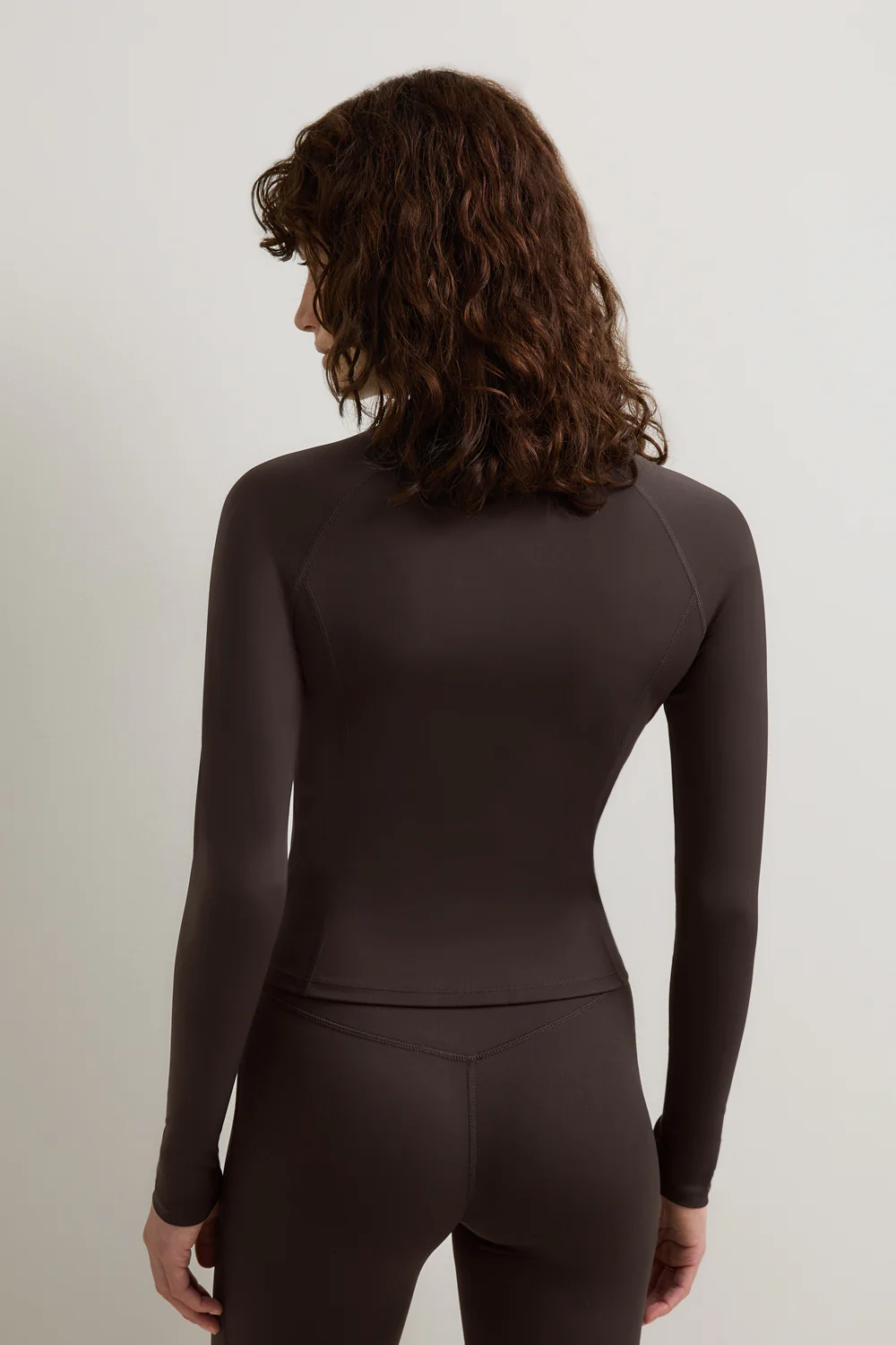 SkinLuxe Zip Through Jacket - Americano - Image 4