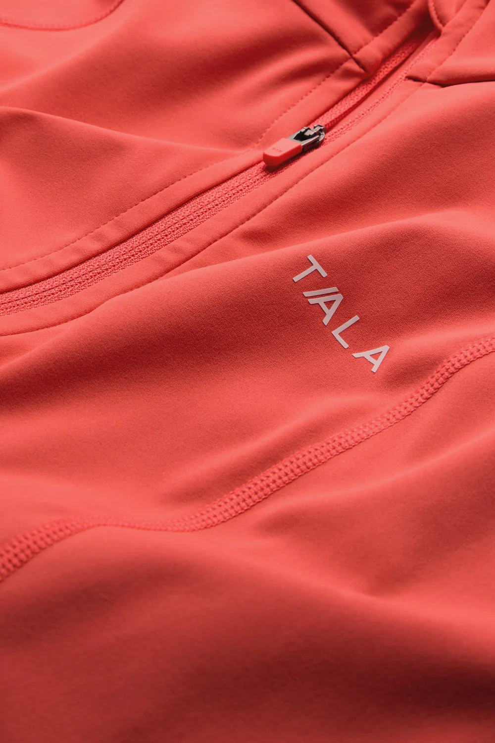 SkinLuxe Zip Through Jacket - Coral - Image 5