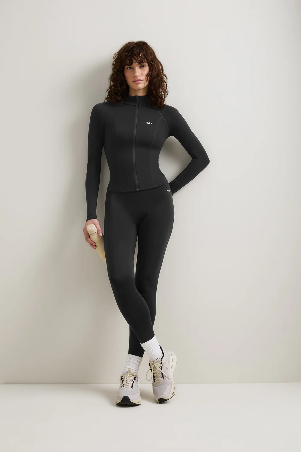 SkinLuxe Zip Through Jacket - Shadow Black - Image 5