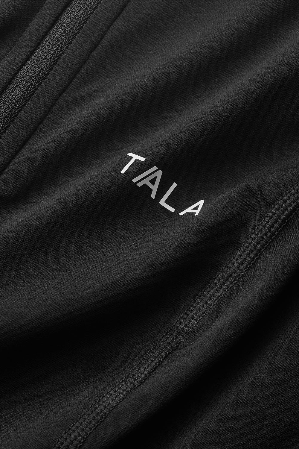 SkinLuxe Zip Through Jacket - Shadow Black - Image 6