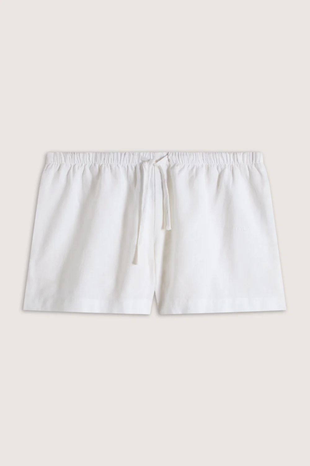 Soft Linen Short - Ivory - Image 2