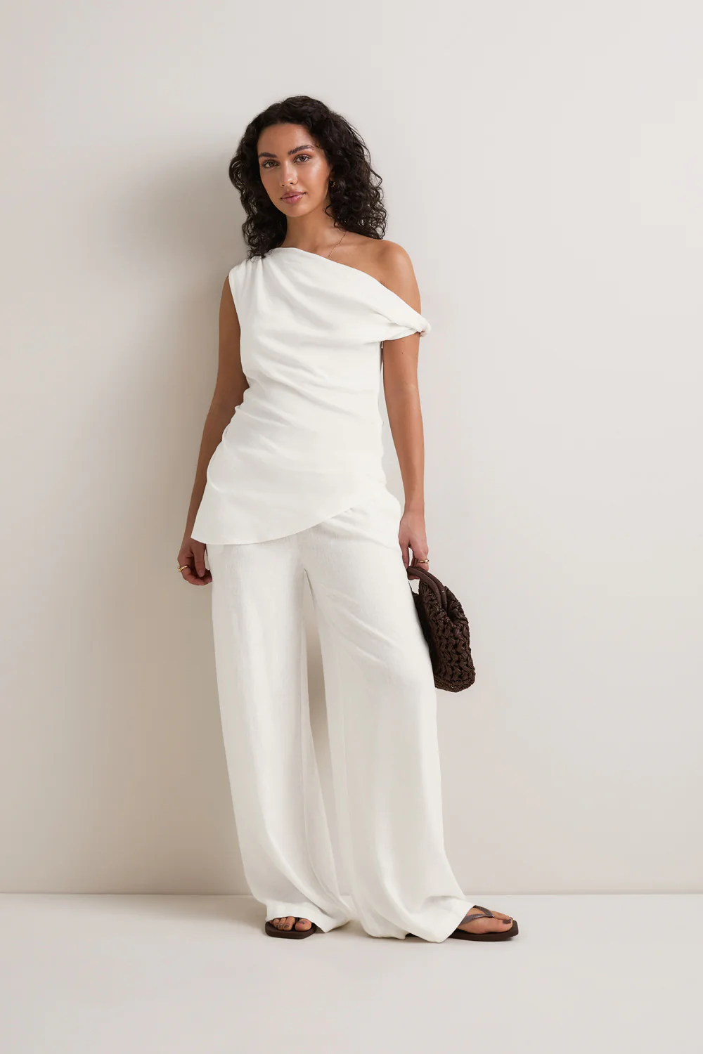 Soft Linen Top - Ivory - Image 4