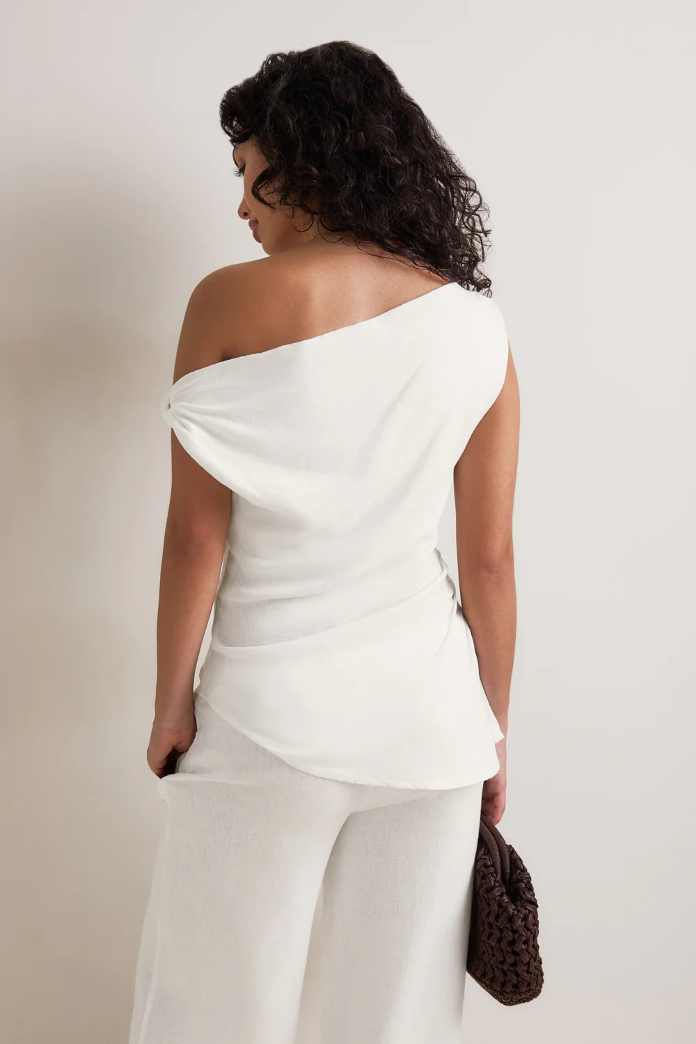 Soft Linen Top - Ivory - Image 5