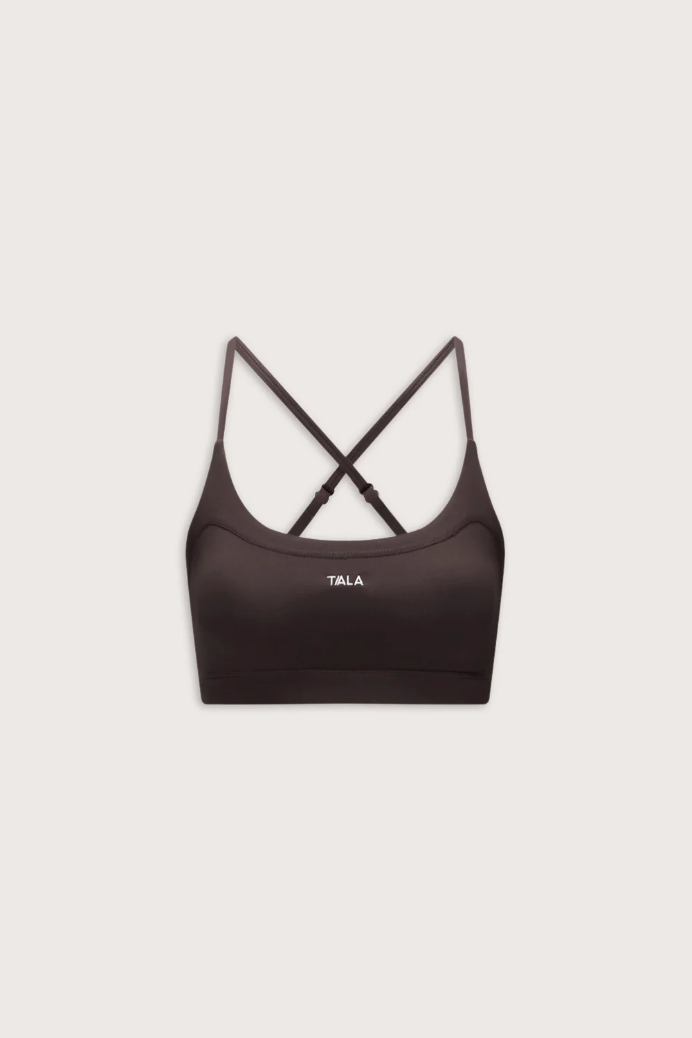 SoftSet Cross Back Sports Bra - Americano - Image 2