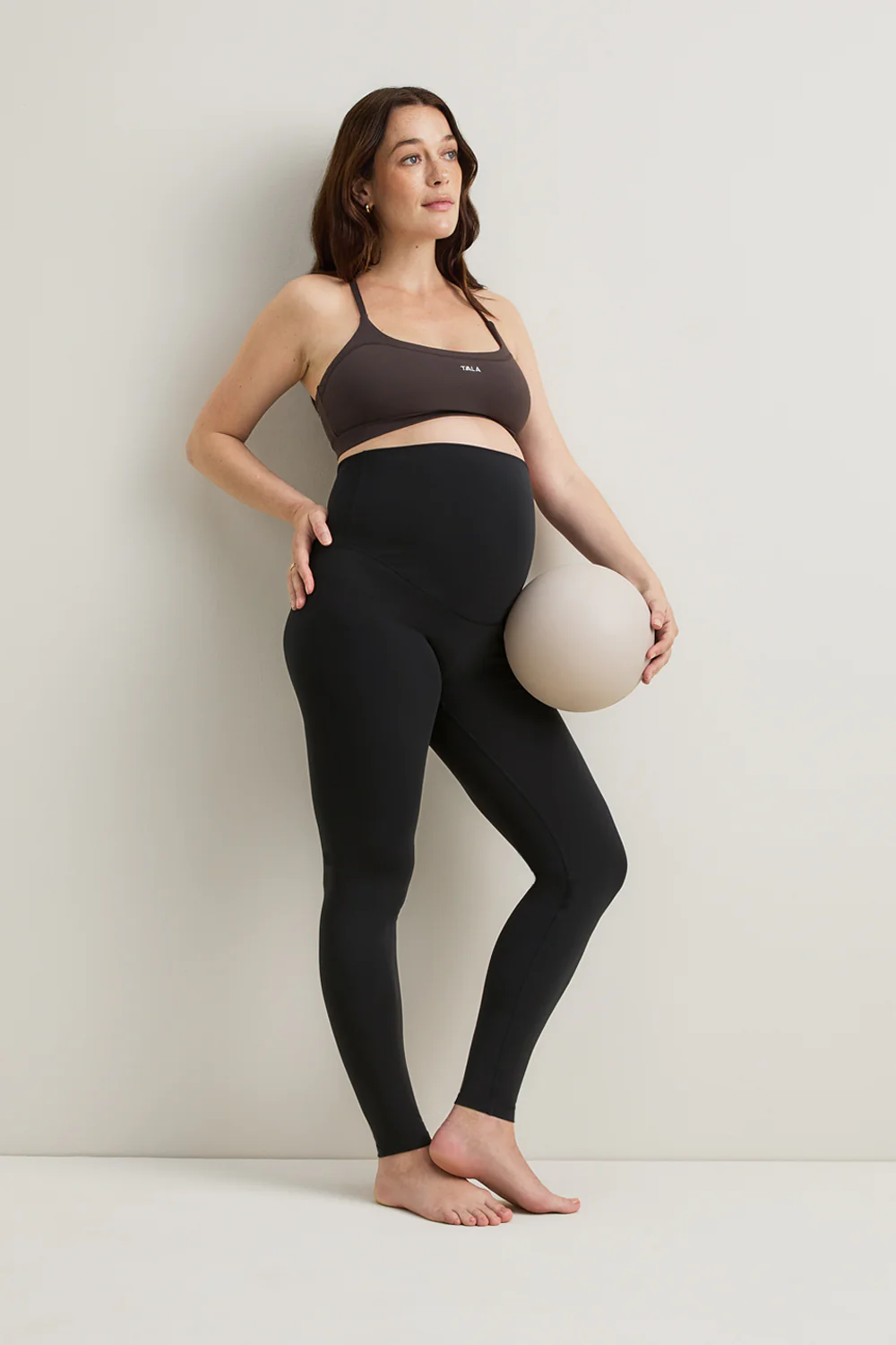 SoftSet Maternity Legging - Black - Image 4