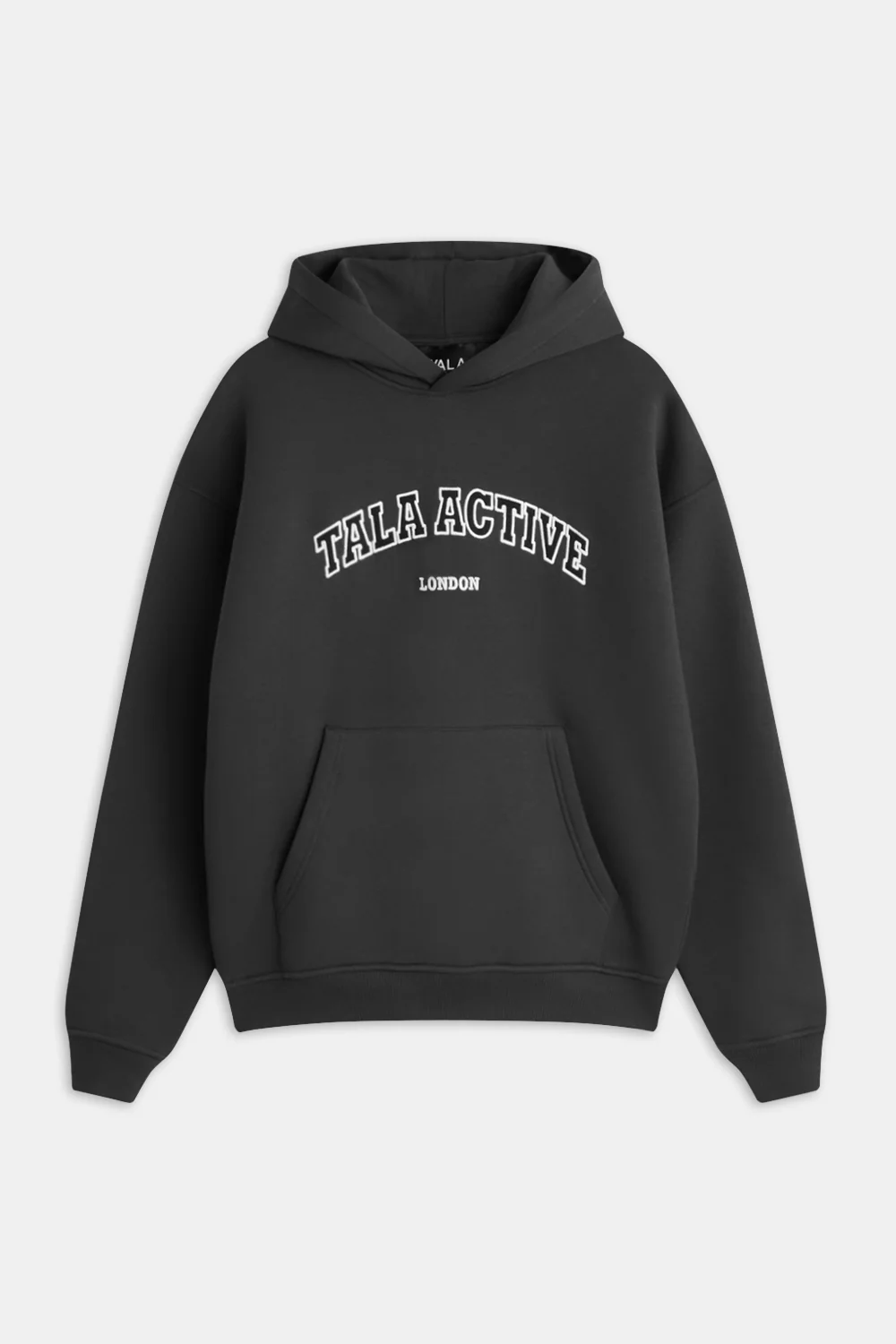 TALA Active Applique Hoodie - Vintage Black - Image 2