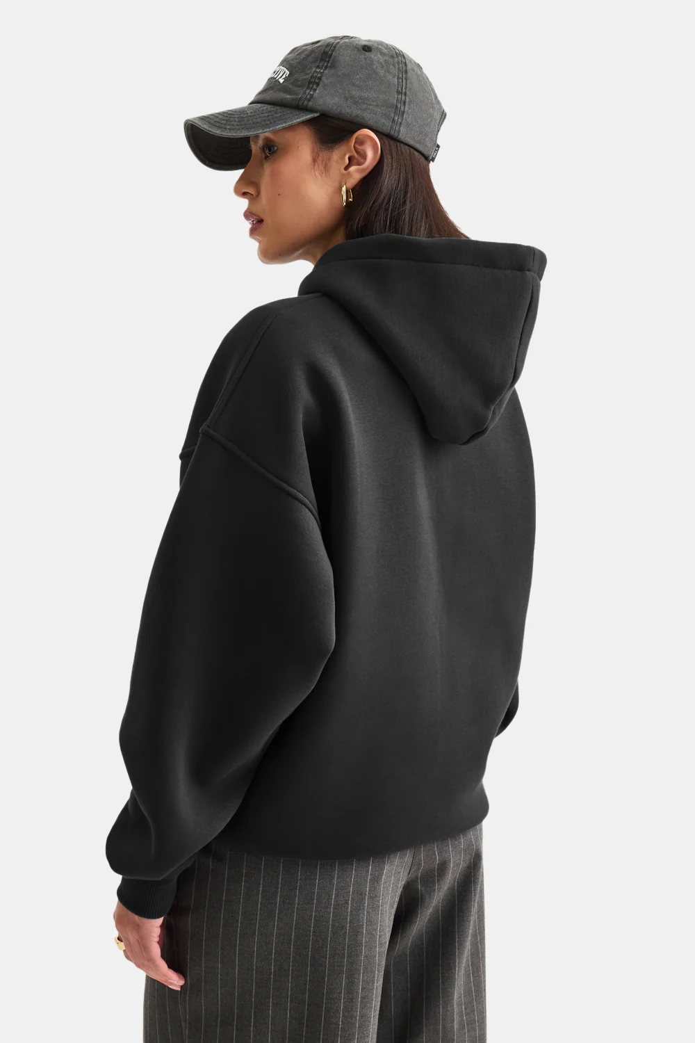 TALA Active Applique Hoodie - Vintage Black - Image 4