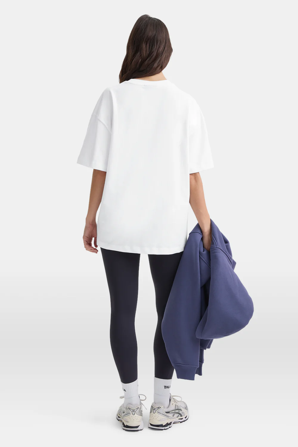 TALA Active Applique Tee - White - Image 5