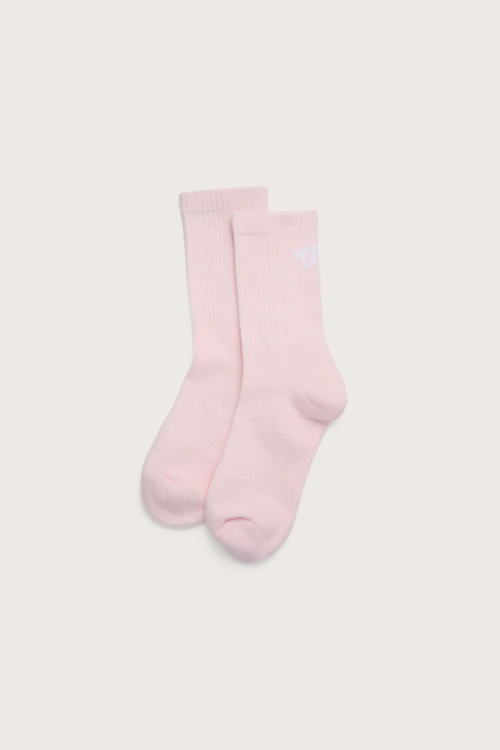 TALA Crew Logo Socks - Ballet Pink - Image 3