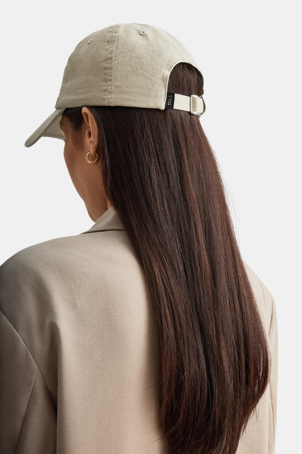 TALA Design Studio Embroidery Cap - Soft Khaki - Image 3