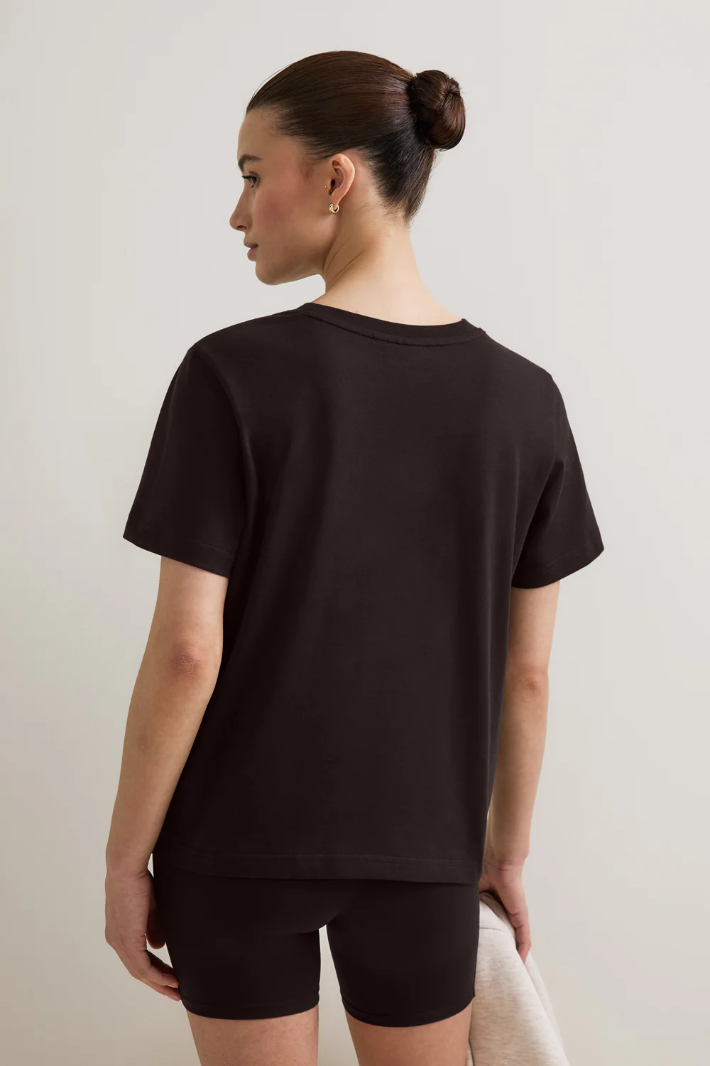 TALA Embossed Logo T-Shirt - Americano - Image 4
