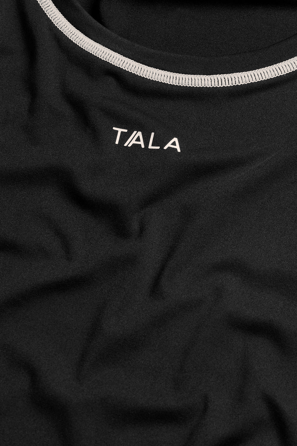 UltraLite Contrast Stitch Active T-Shirt - Black - Image 6
