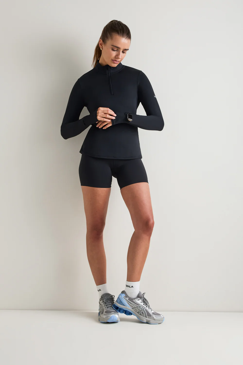 UltraLite Quarter Zip Jacket - Black - Image 5