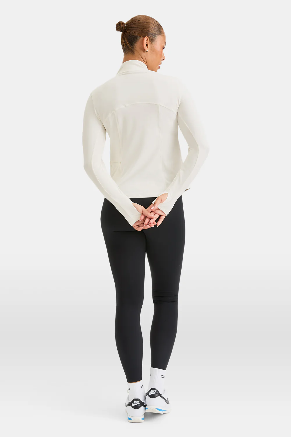 UltraLite Quarter Zip Jacket - Ivory - Image 5
