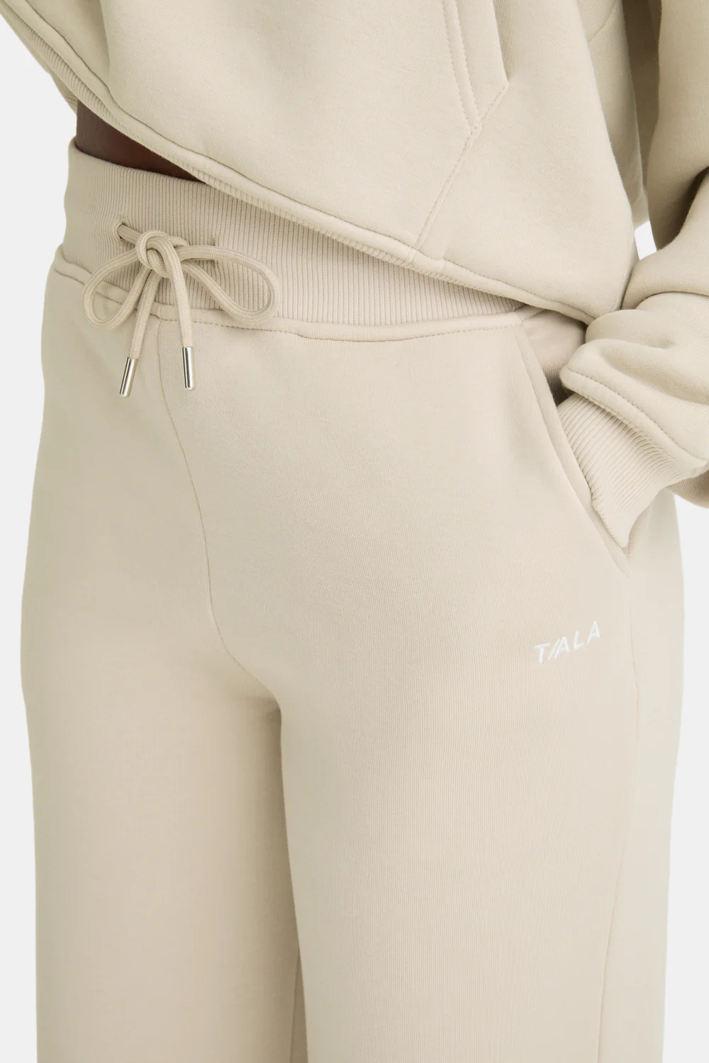 Wide Leg Club Logo Jogger - Chai - Image 5