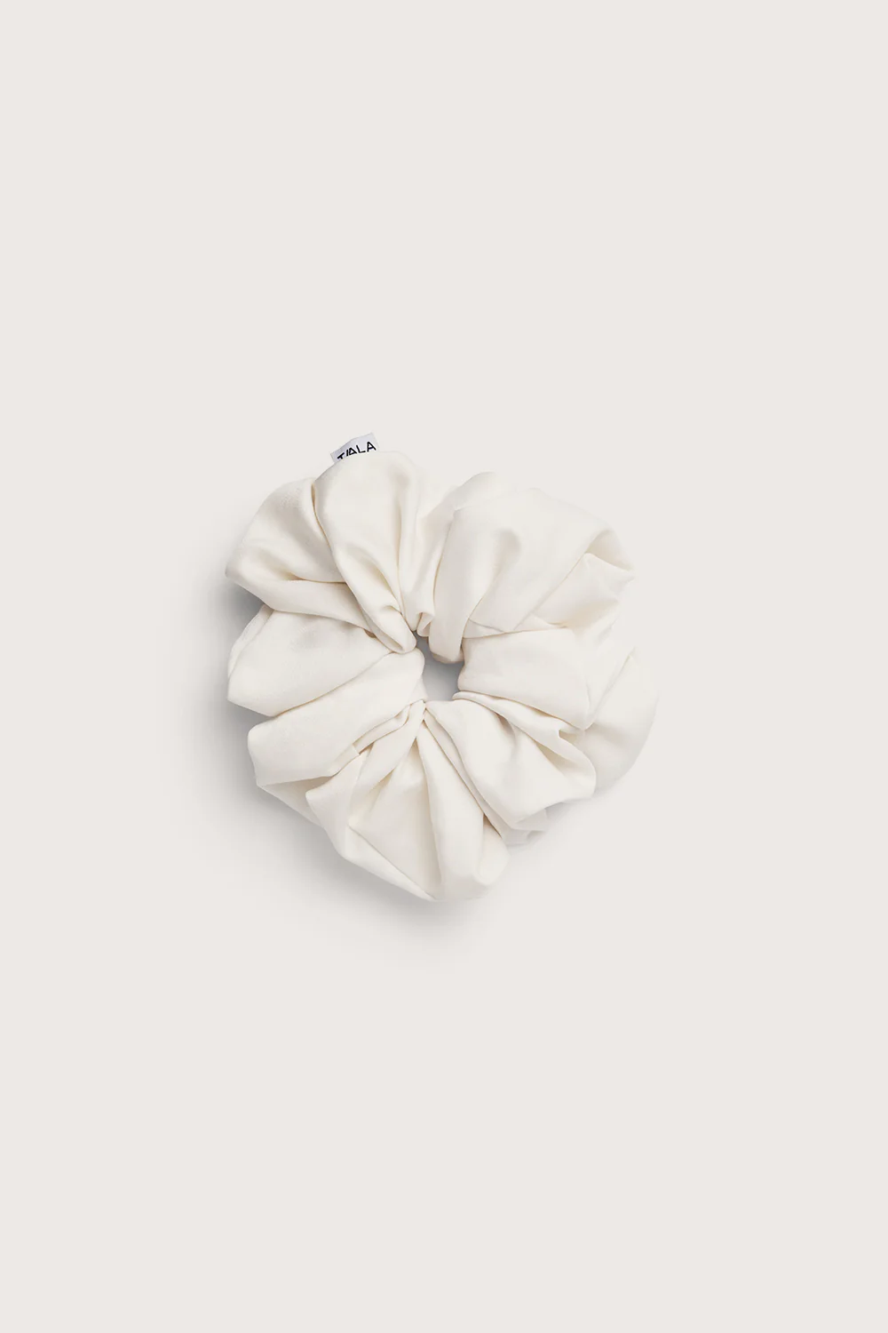 XL Satin Scrunchie - Coconut Milk - Image 2